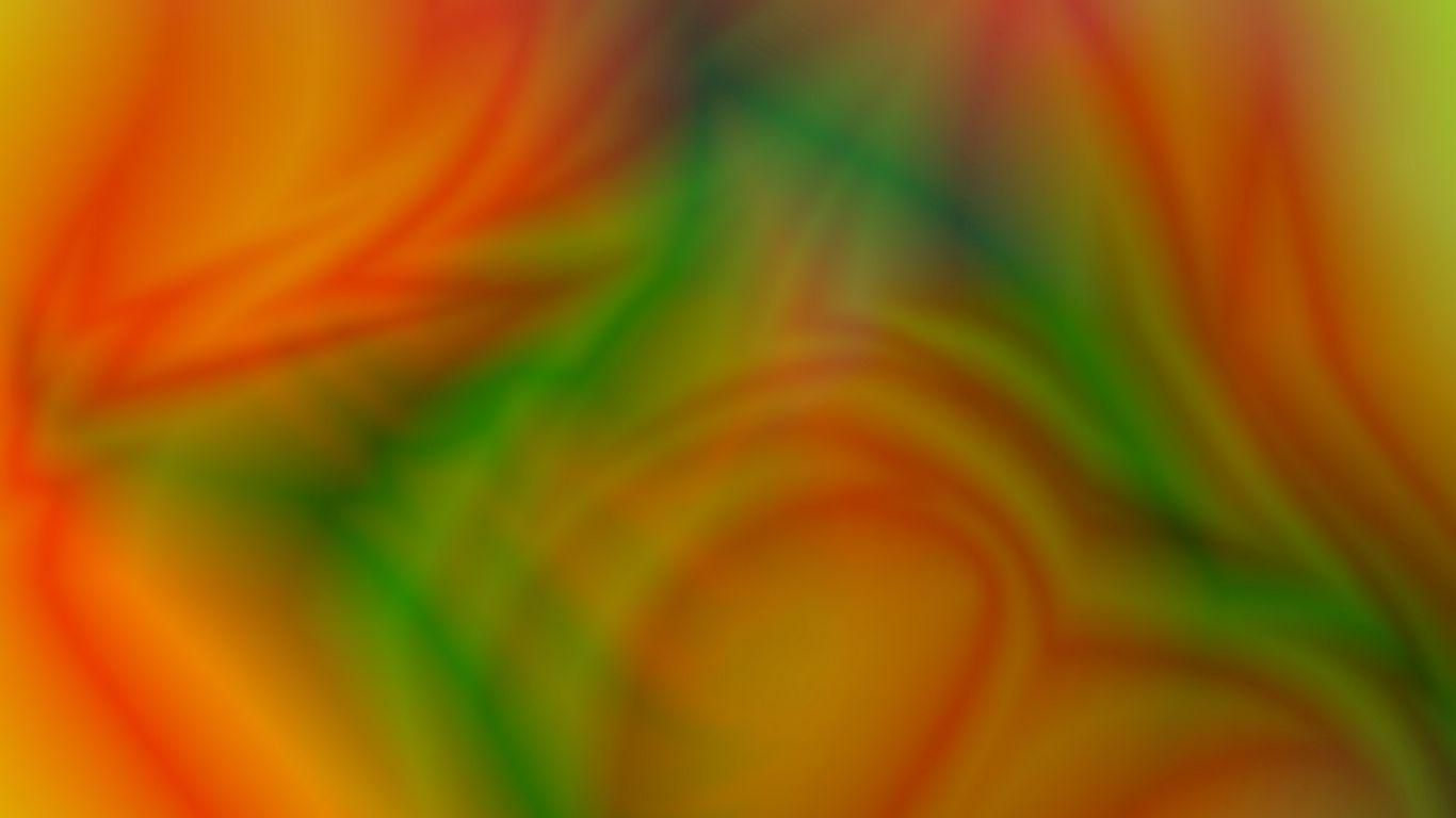 1366x768 Download wallpaper 1366x768 yellow, orange, green tablet, laptop HD background
