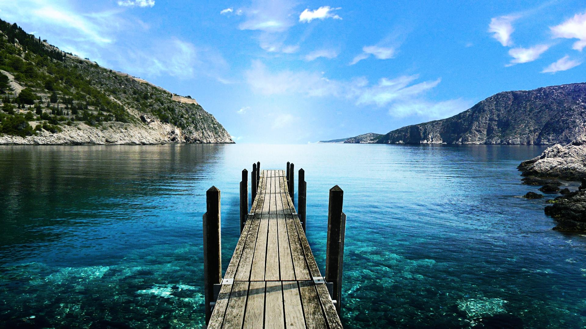1920x1080 Free download Mountain lake walkway Wallpaper HD 1080p HD Desktop Wallpaper [1920x1080] for your Desktop, Mobile & Tablet. Explore Colorado Wallpaper 1080pd HD Wallpaper 1080p, 1080 Wallpaper HD