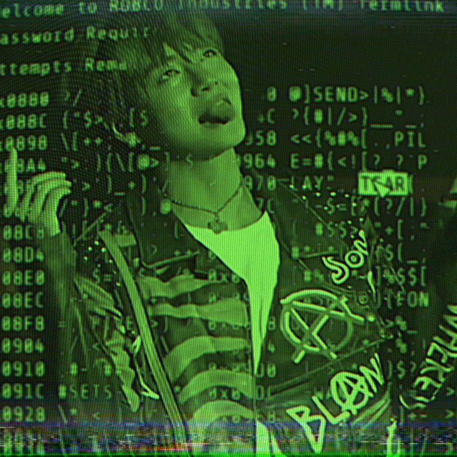 912x912 Cyber green tae. Bts aesthetic picture, Taehyung, Green aesthetic
