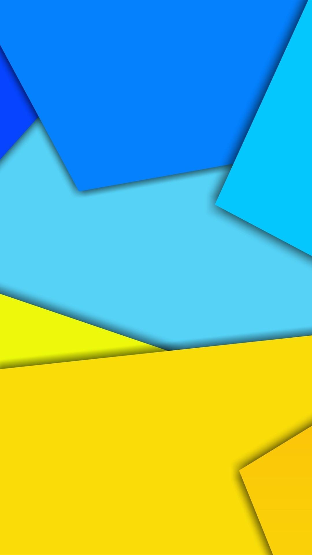 Blue and Yellow Geometric Wallpapers Top Free Blue and Yellow