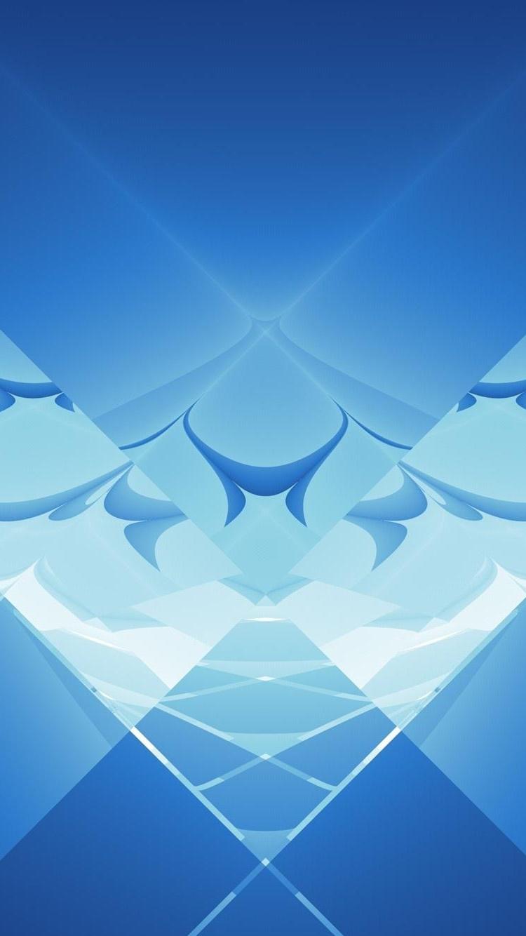 Geometric Blue iPhone Wallpapers Top Free Geometric Blue iPhone