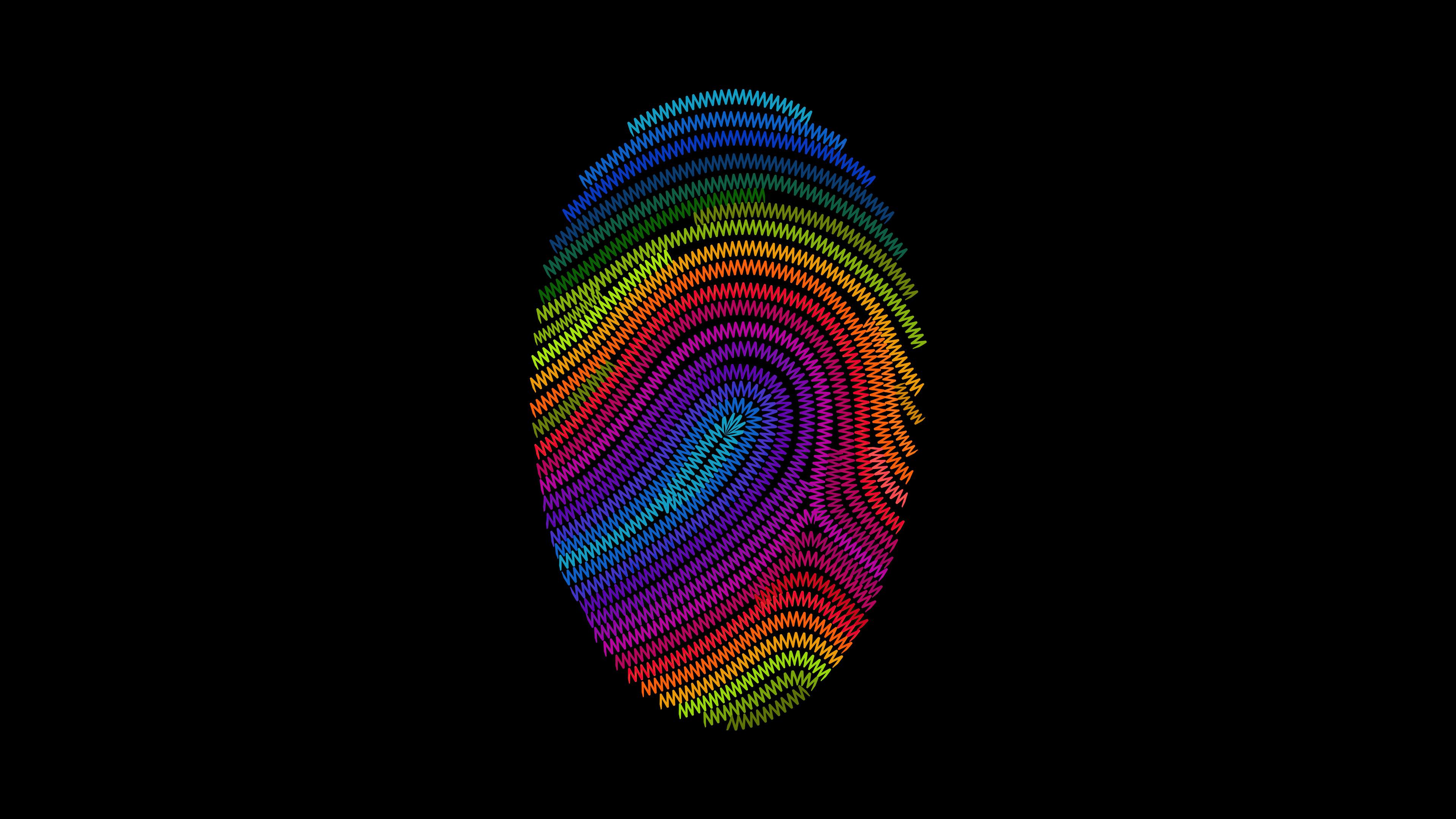 3840x2160 Thumbprint Oled Dark 4k, HD Artist, 4k Wallpaper, Image, Background, Photo and Picture