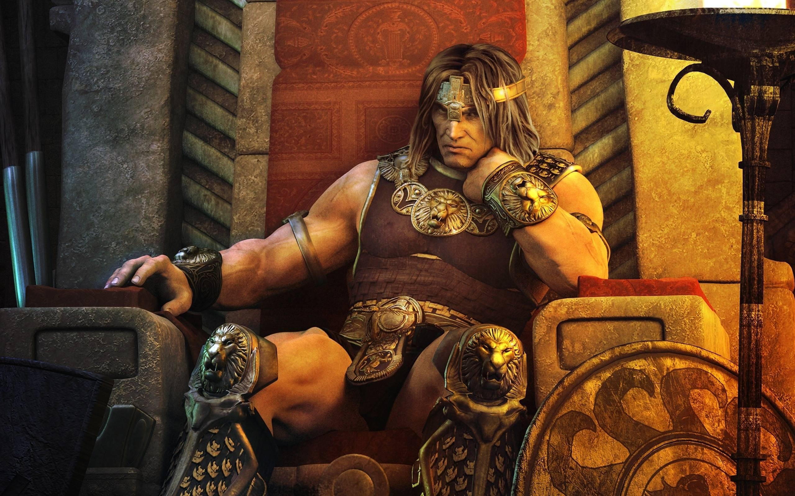 2560x1600 Medieval King Wallpaper