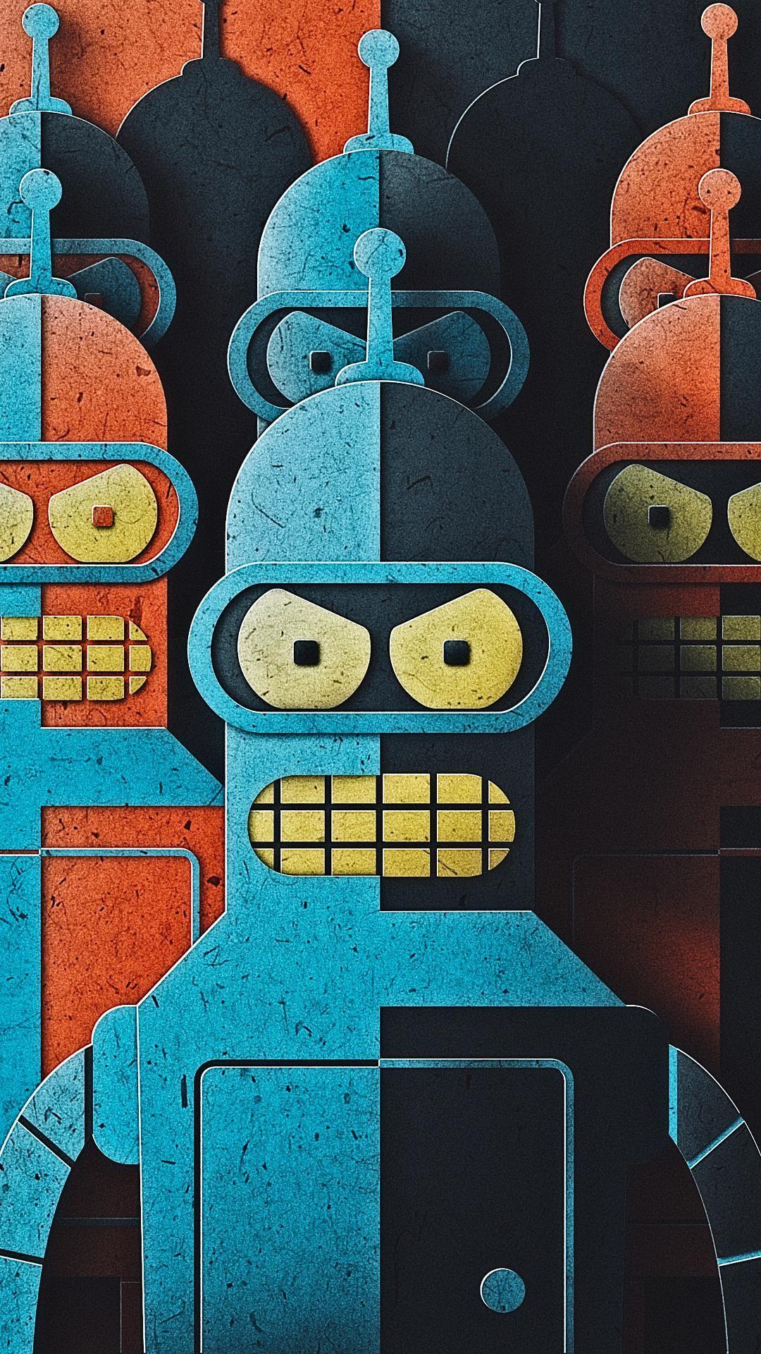 90 Bender Futurama HD Wallpapers and Backgrounds