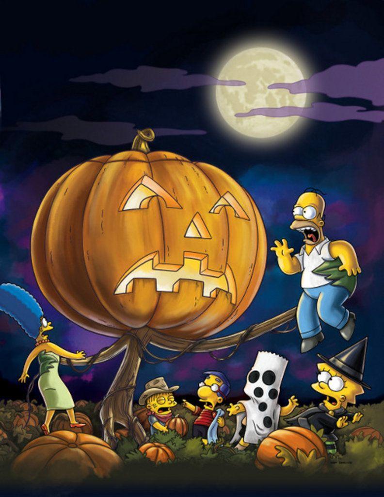 Simpsons Halloween Wallpapers Top Free Simpsons Halloween Backgrounds