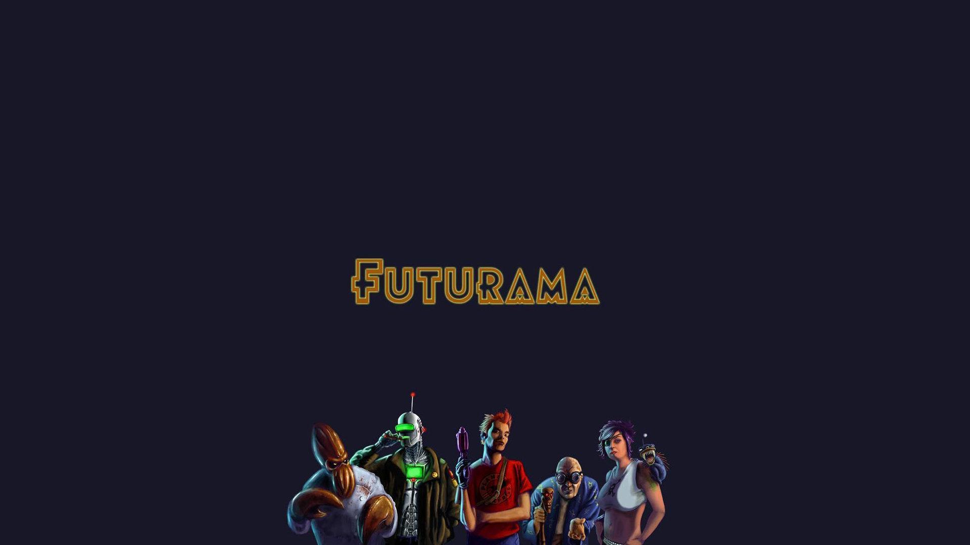 1920x1080 Futurama wallpaper HD for desktop background