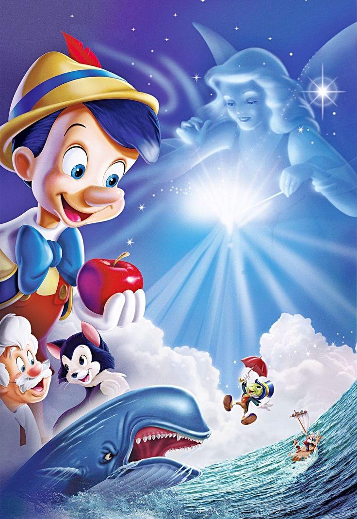 736x1071 Pinocchio Walt Disney Poster HD Wallpaper