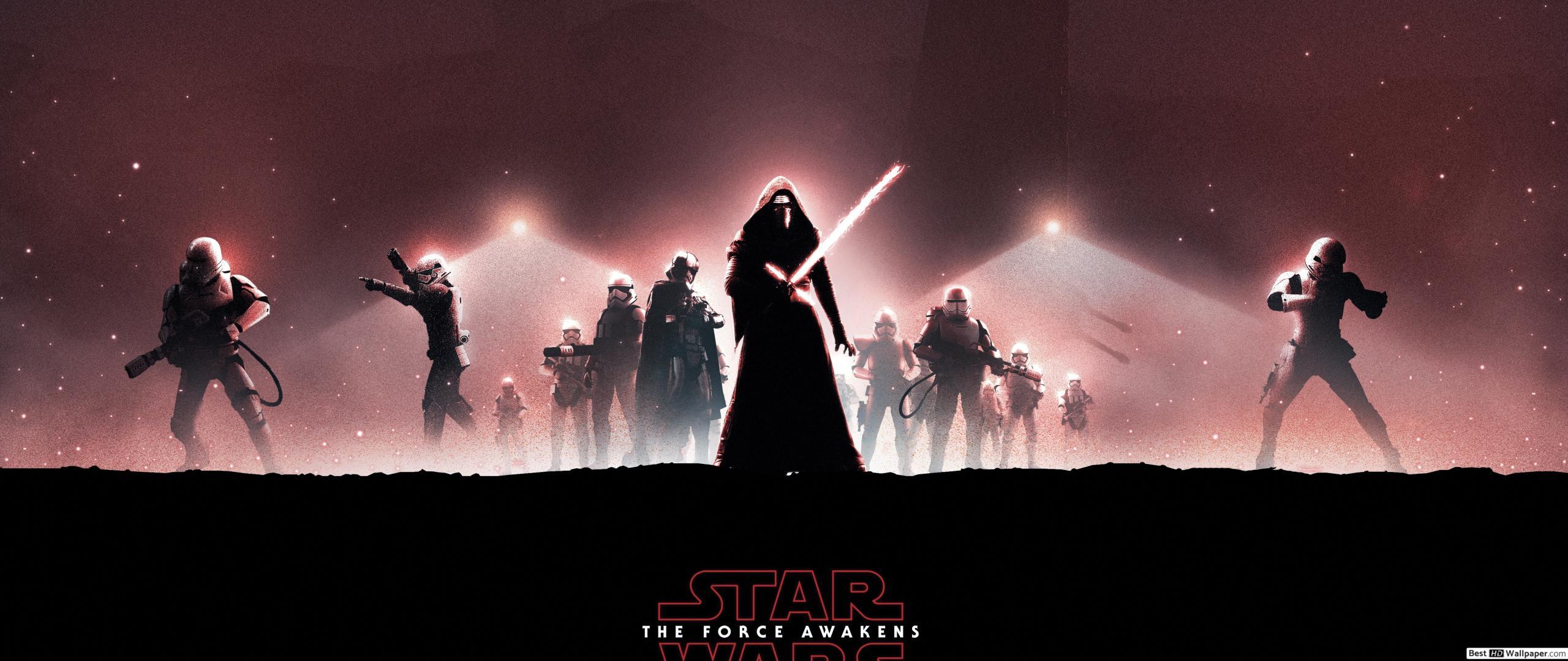 2560x1080 Star Wars Kylo Ren Desktop Wallpaper HD