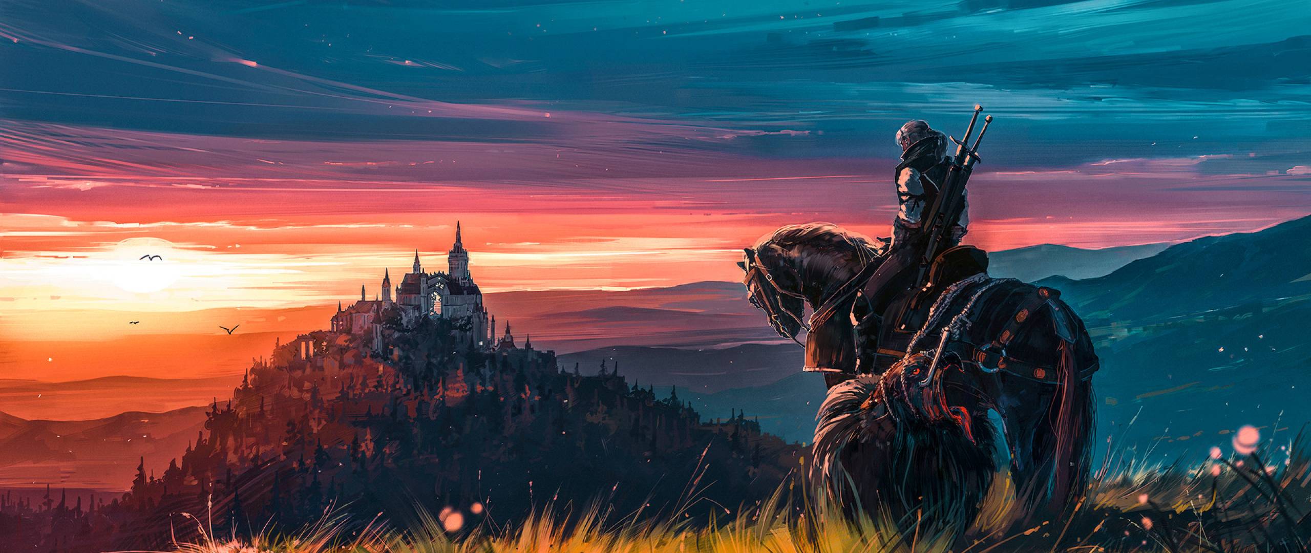 2560x1080 Witcher 3 Artstation Fan Art 2560x1080 Resolution Wallpaper, HD Artist 4K Wallpaper