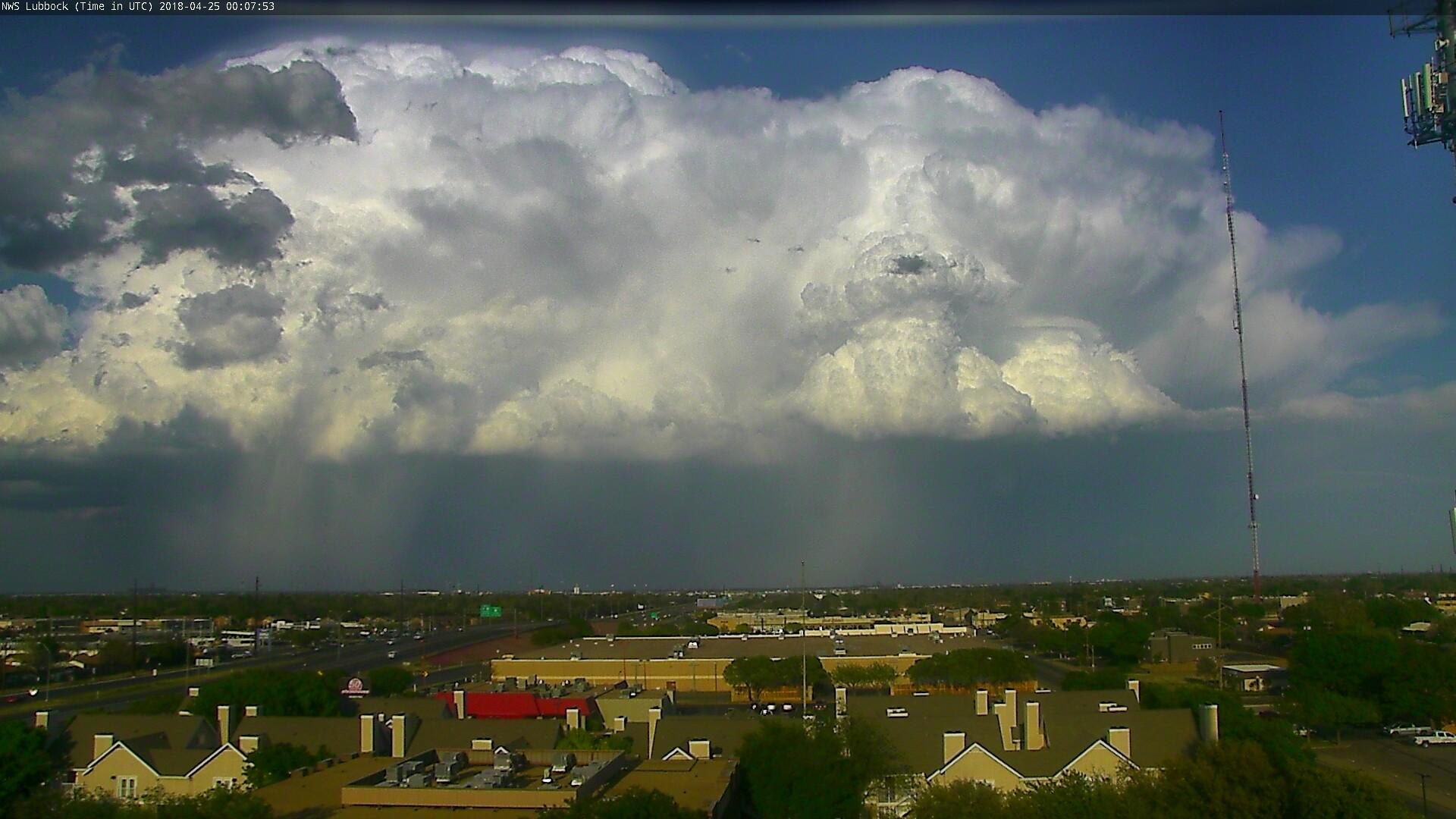 1920x1080 First Severe Thunderstorm of 2018 for NWS Lubbock