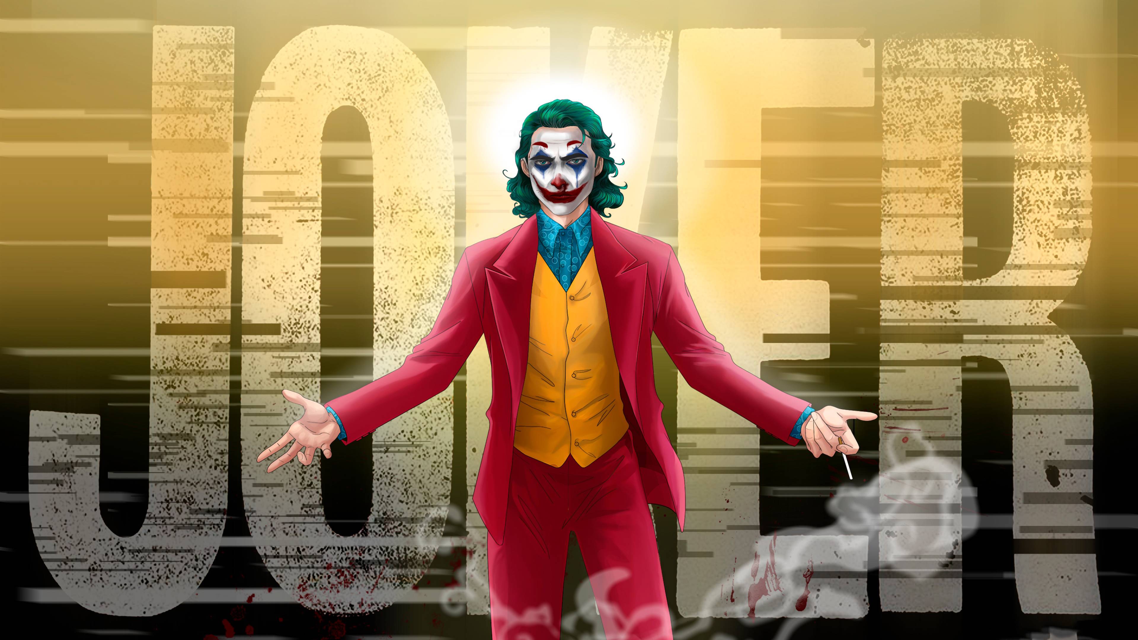 3840x2160 Joker 4K Art 4K Wallpaper, HD Artist 4K Wallpaper