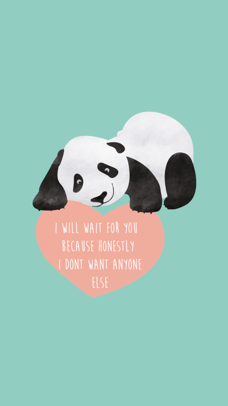 750x1334 panda desiigner wallpaper, panda, canidae, carnivore, dalmatian, font, bear, illustration, dog breed, puppy, animal figure