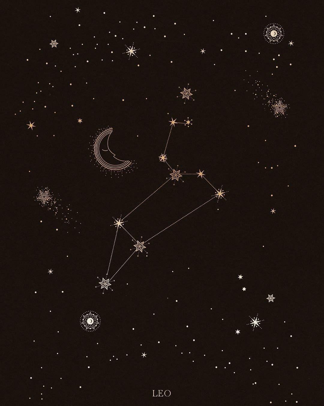 1080x1350 Stardust was her cloak and the constellations her crown. Constellation art, Leo constellation, Leo constellation tattoo