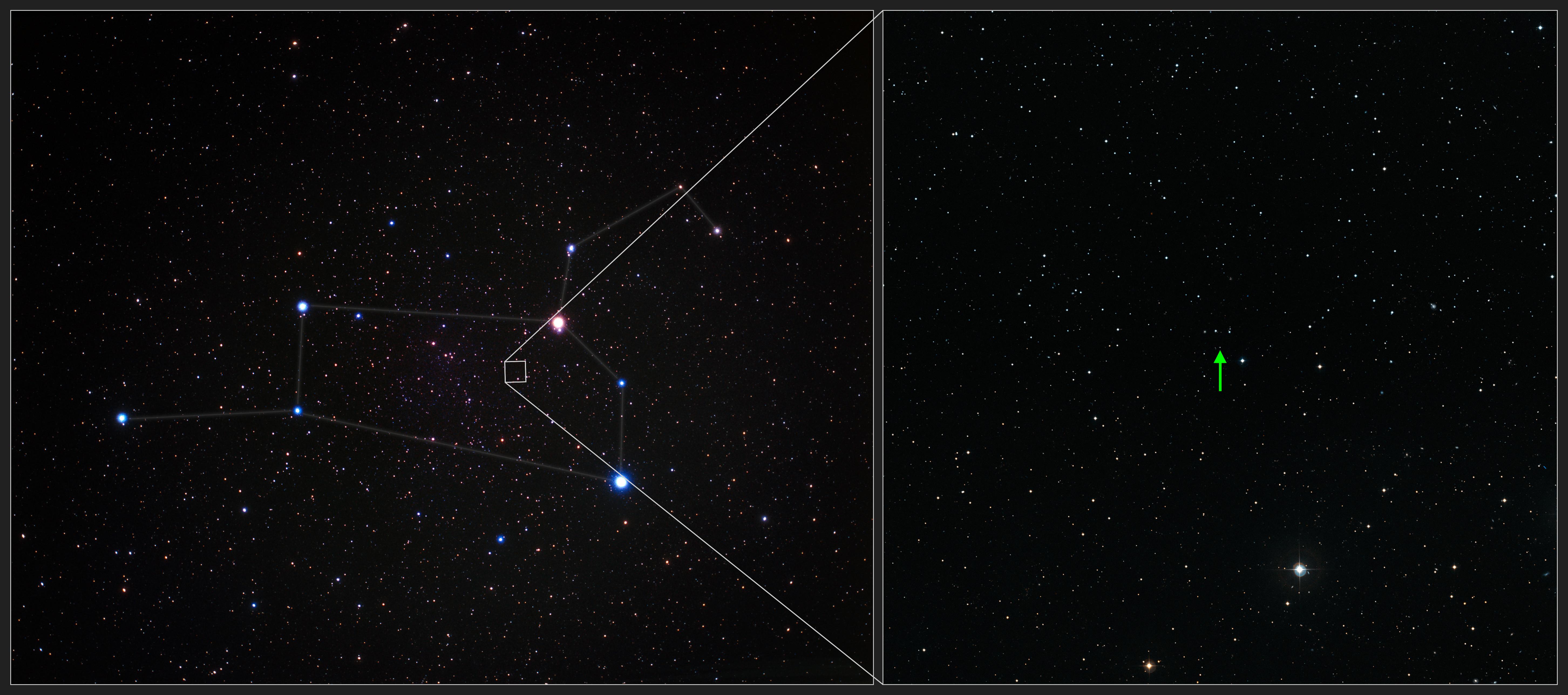 5810x2576 The remarkable star SDSS J102915 172927 in the constellation of Leo (The Lion)