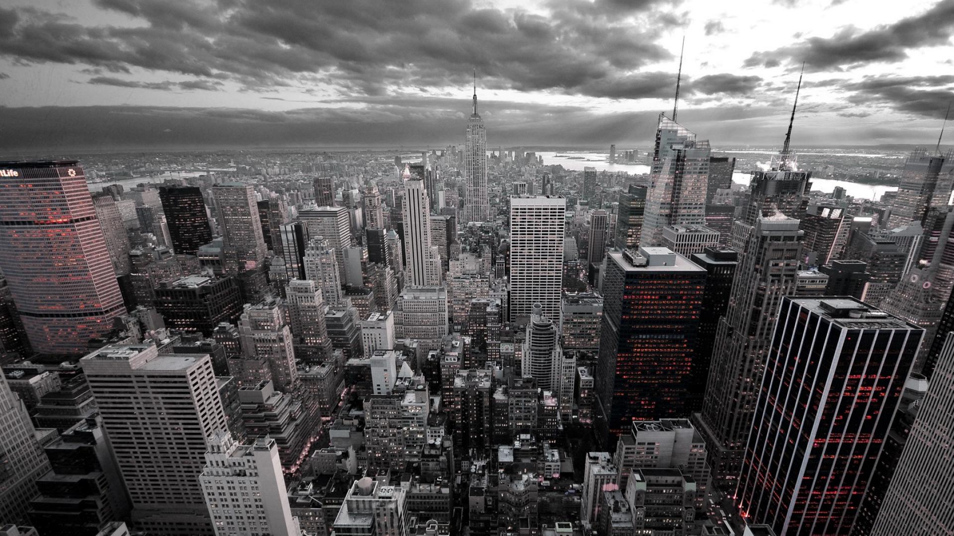 1920x1080 HD Black And White Wallpaper