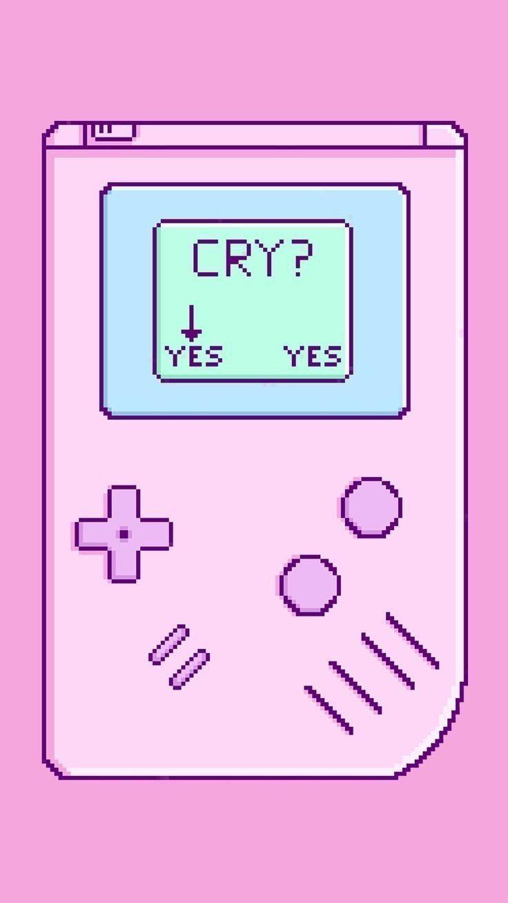 GameBoy Wallpaper iPhone  GBA Pink - Wallpapers Central