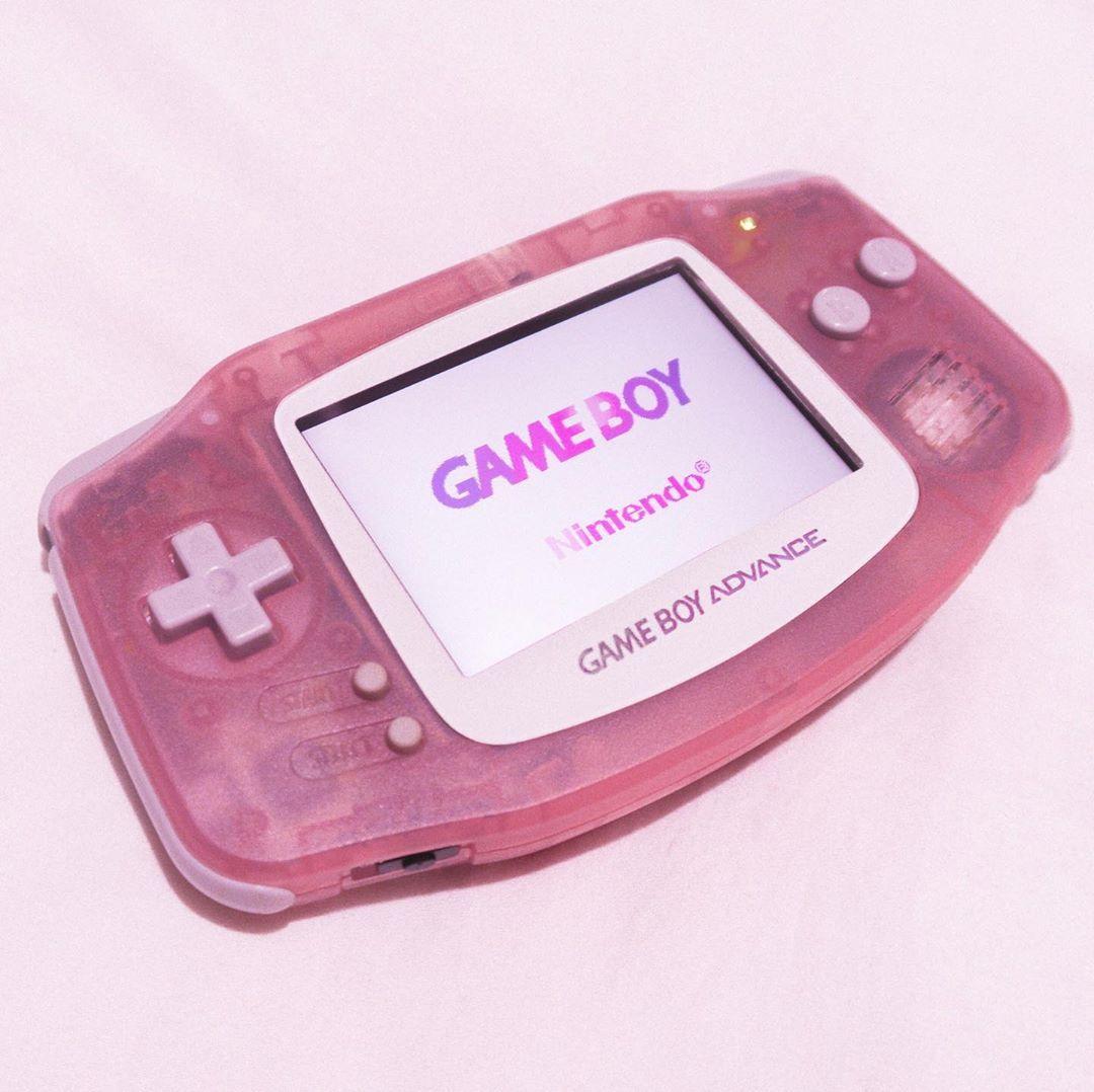 GameBoy Wallpaper iPhone  GBA Pink - Wallpapers Central