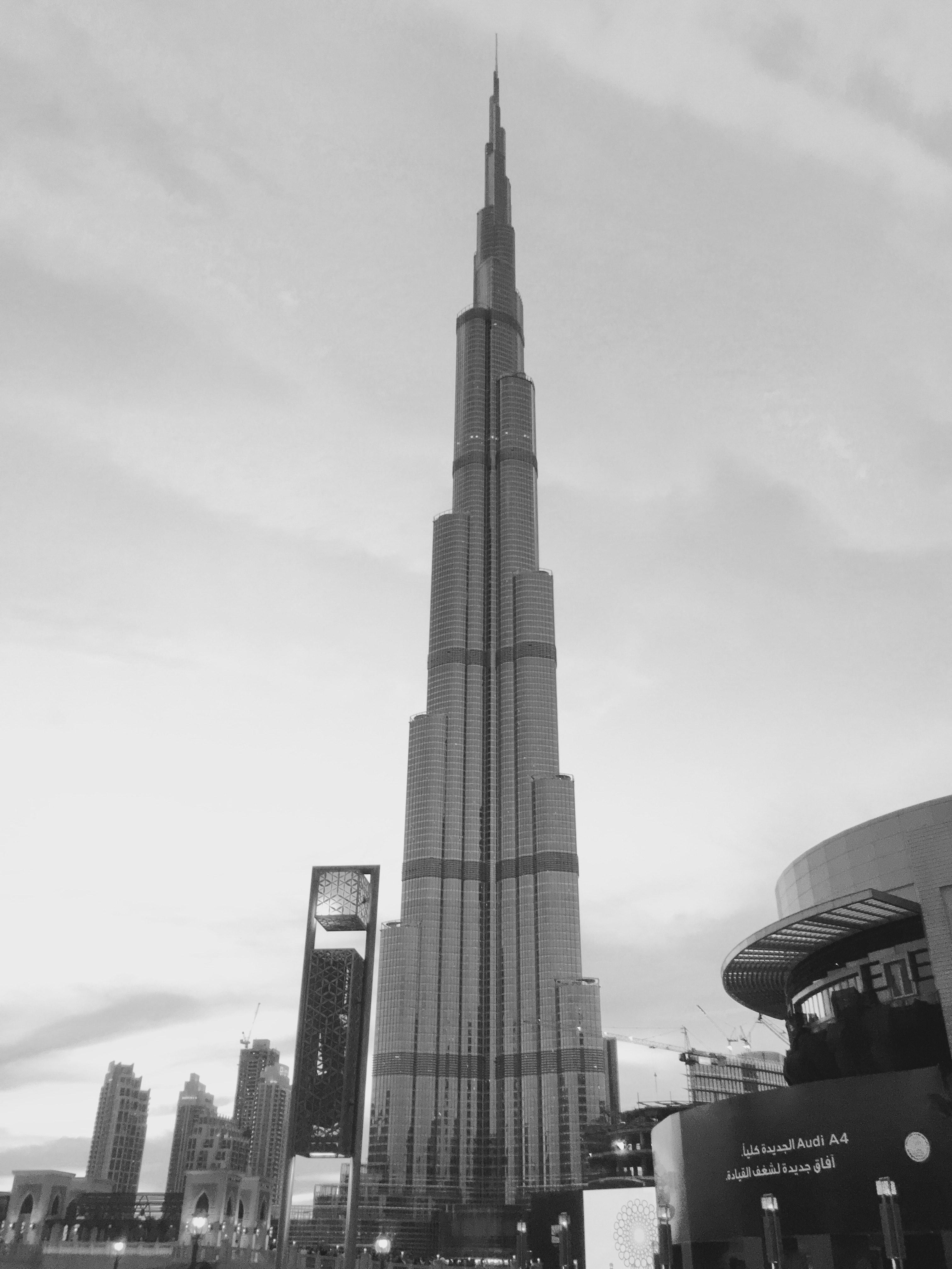 3024x4032 Free of b amp w, black and white, burj khalifa
