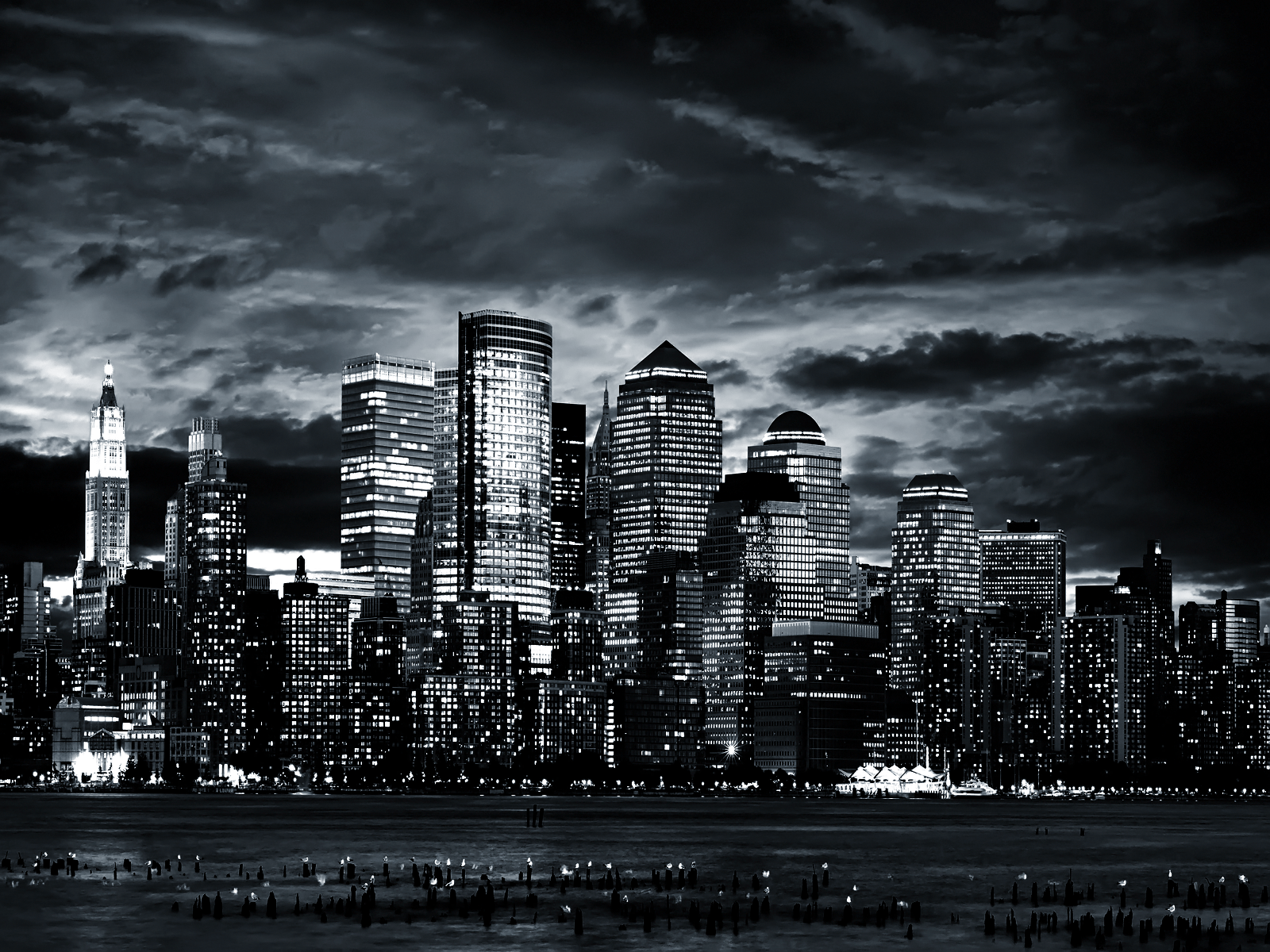 1600x1200 High Resolution Desktop Wallpaper Black And White