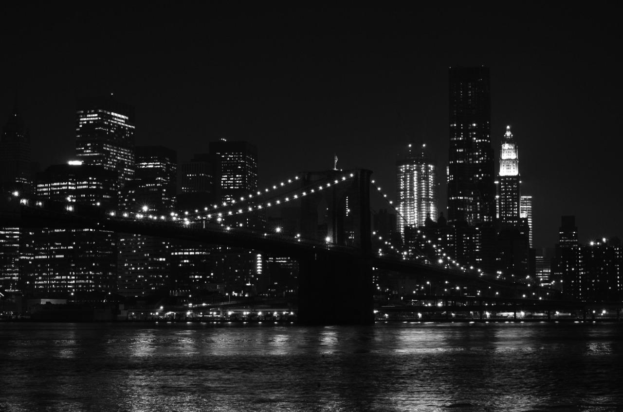 1280x848 Brooklyn Bridge Black And White HD Wallpaper 23390