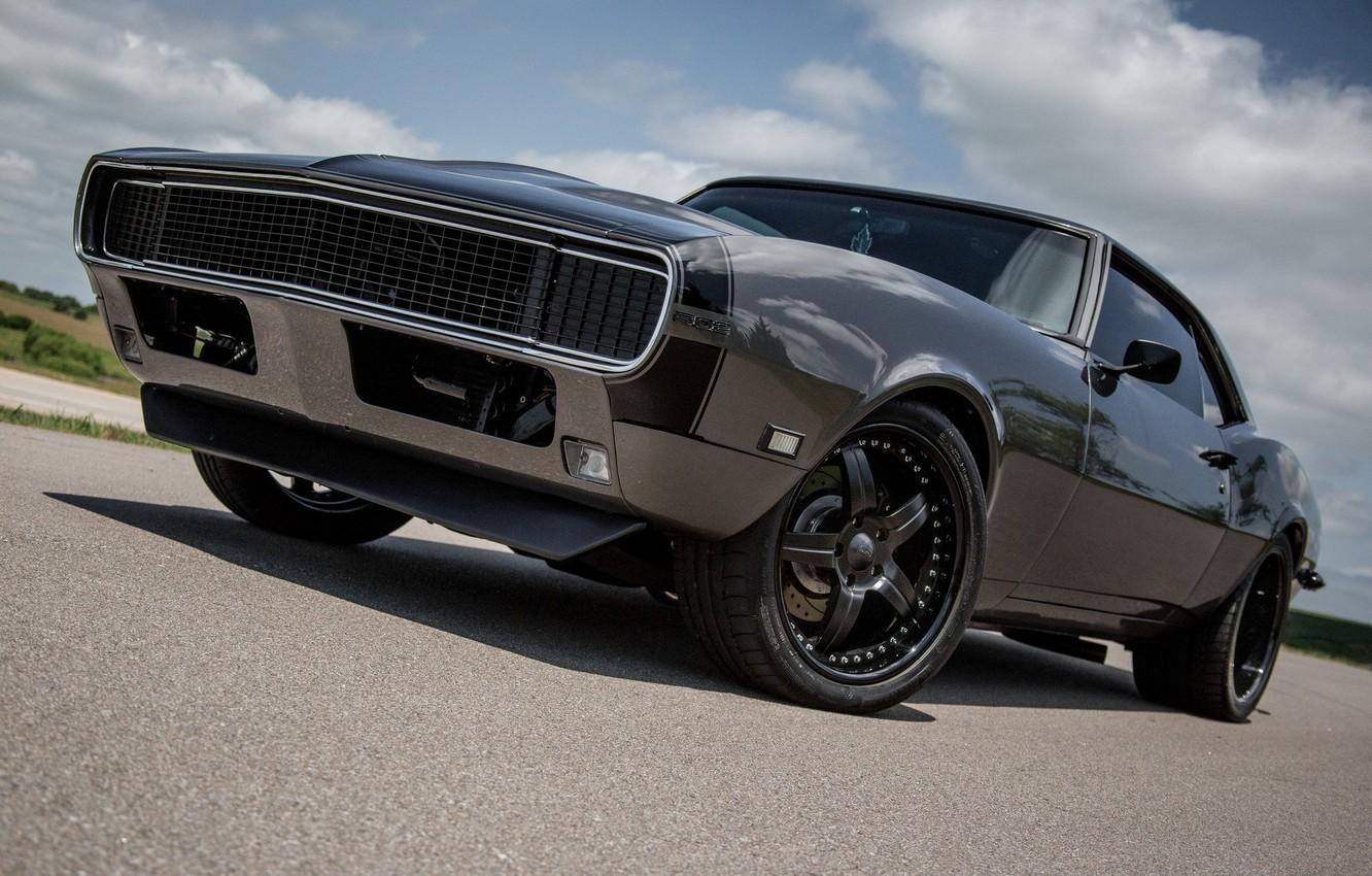 1332x850 Wallpaper Chevrolet, Camaro, Black - for desktop, section chevrolet
