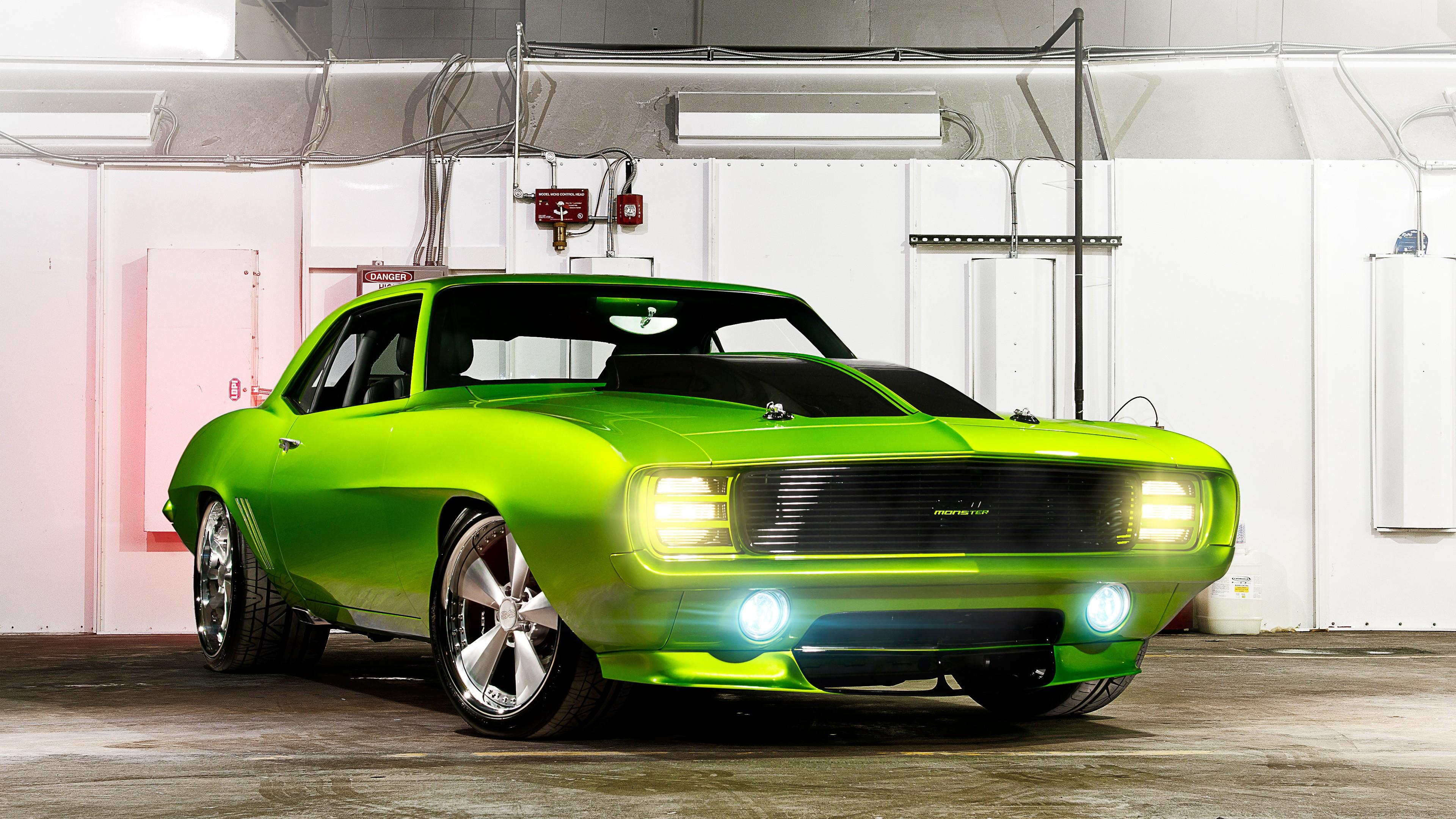 3840x2160 Chevy Camaro Monster Wallpaper. HD Car Wallpaper