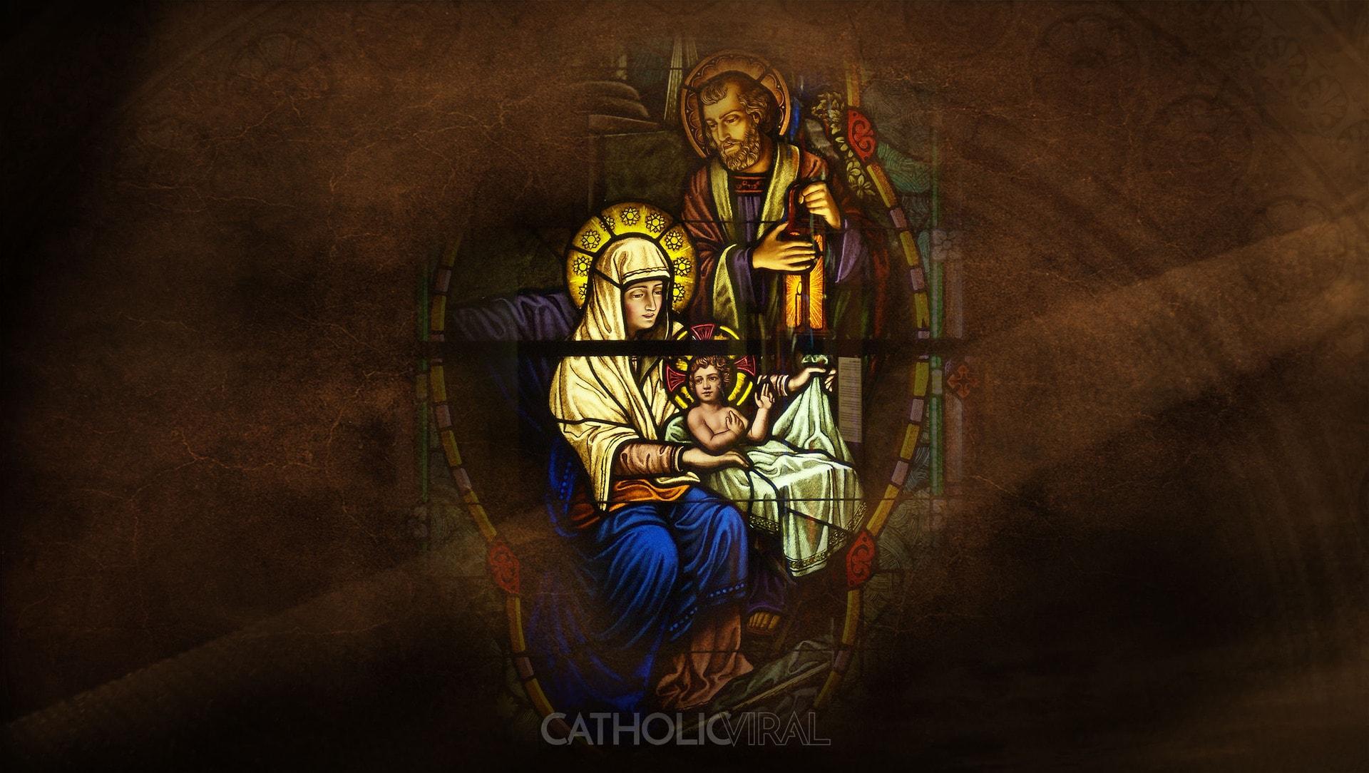 Catholic Stained Glass Wallpapers - Top Free Catholic Stained Glass