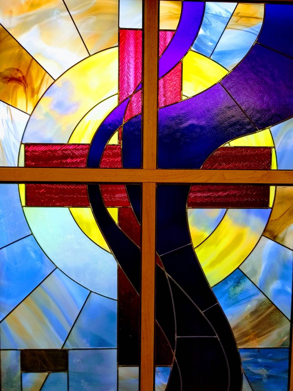 960x1280 Stained glass wallpaper