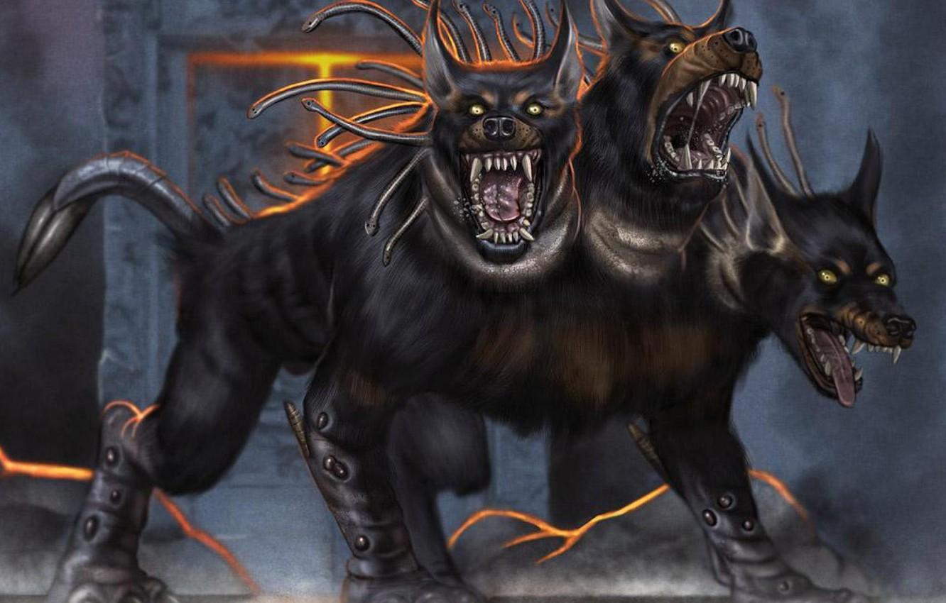 1332x850 Cerberus Wallpaper