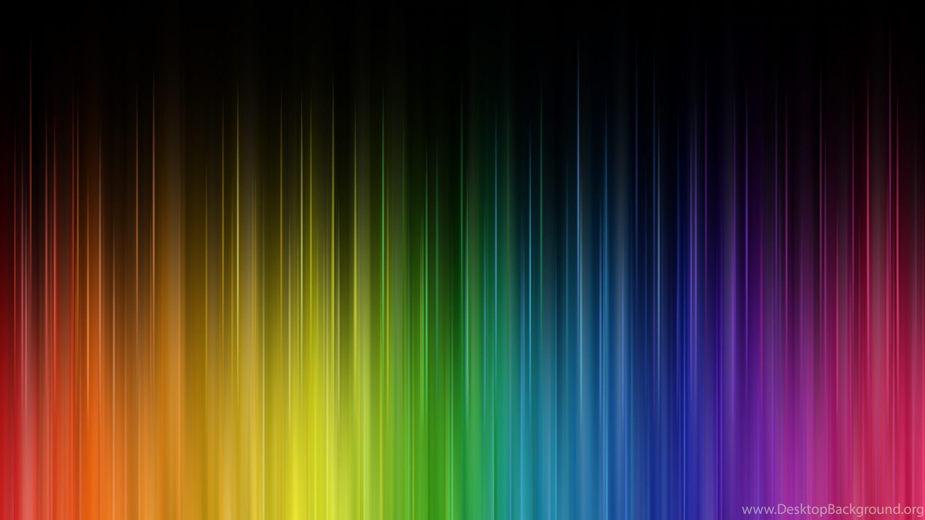 3840x2160 Colors Of Rainbow Pattern 4K Wallpaper HD High Resolution Desktop Background