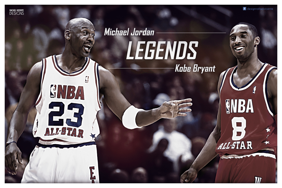 1095x730 Kobe and Jordan Wallpaper