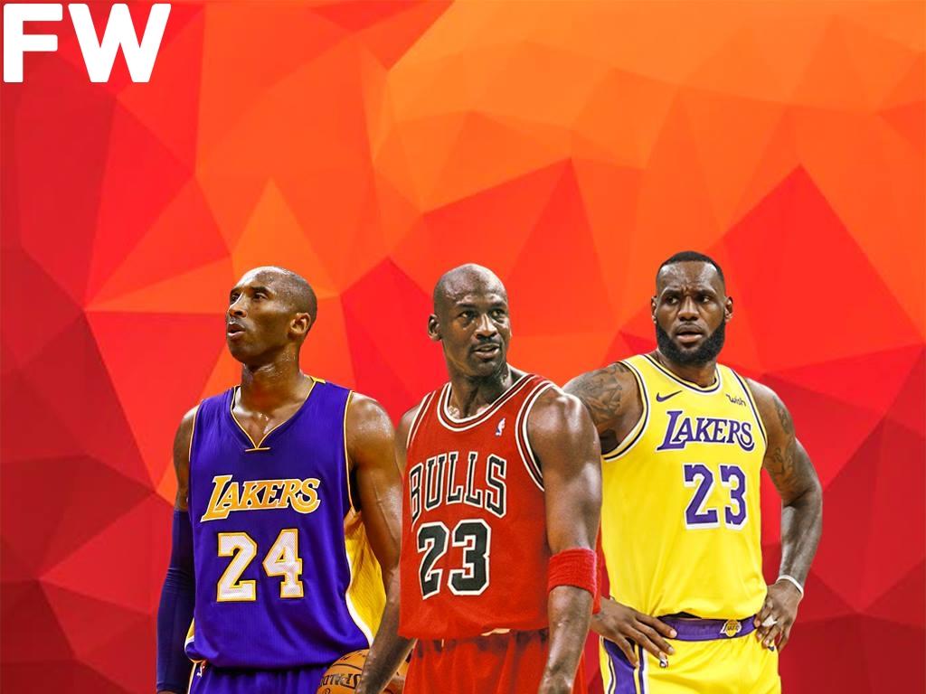 1024x768 Michael Jordan And Kobe Bryant Wallpaper