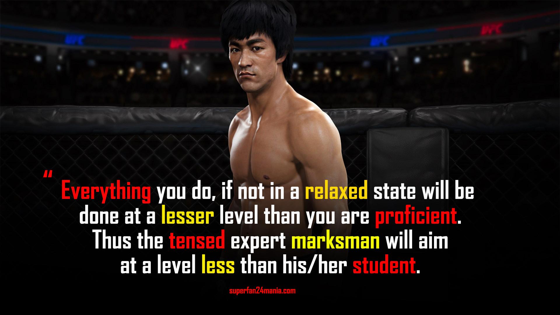 1920x1080 Most Inspirational and Motivational Bruce Lee Quotes Image wallpaper on Success and Hardwork