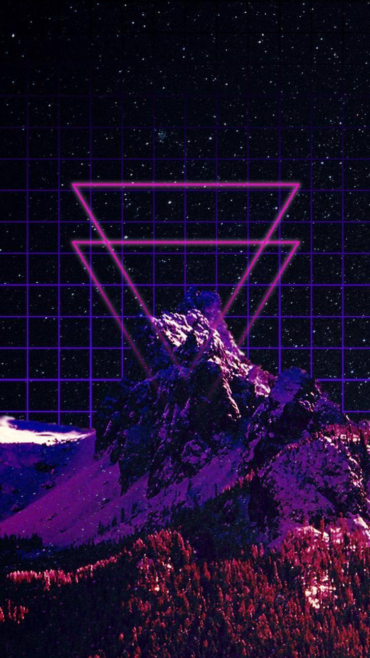 728x1294 Vaporwave iPhone Aesthetic wallpaper Free Vaporwave iPhone Aesthetic wallpaper background
