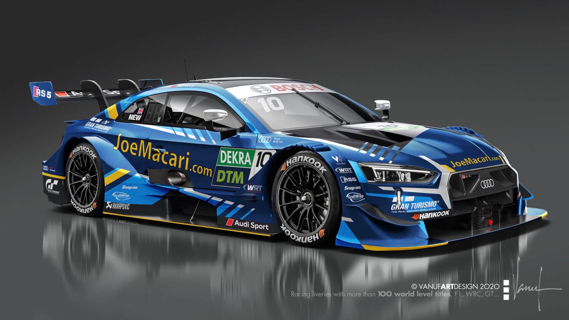 1920x1080 Gran Turismo is Sponsoring an Audi DTM Race Car (But It's Probably Not Heading to the Game)