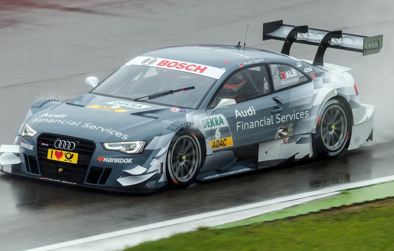 1332x850 Wallpaper race, sport, Audi RS 5 DTM, FILIPE ALBUQUERQUE image for desktop, section спорт
