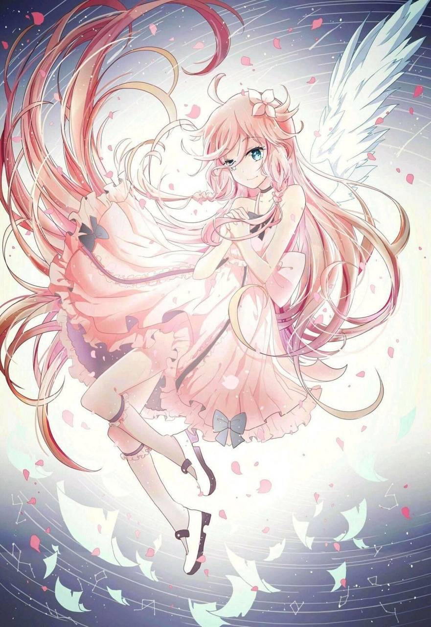 881x1280 19++ Cute Anime Angel Wallpaper