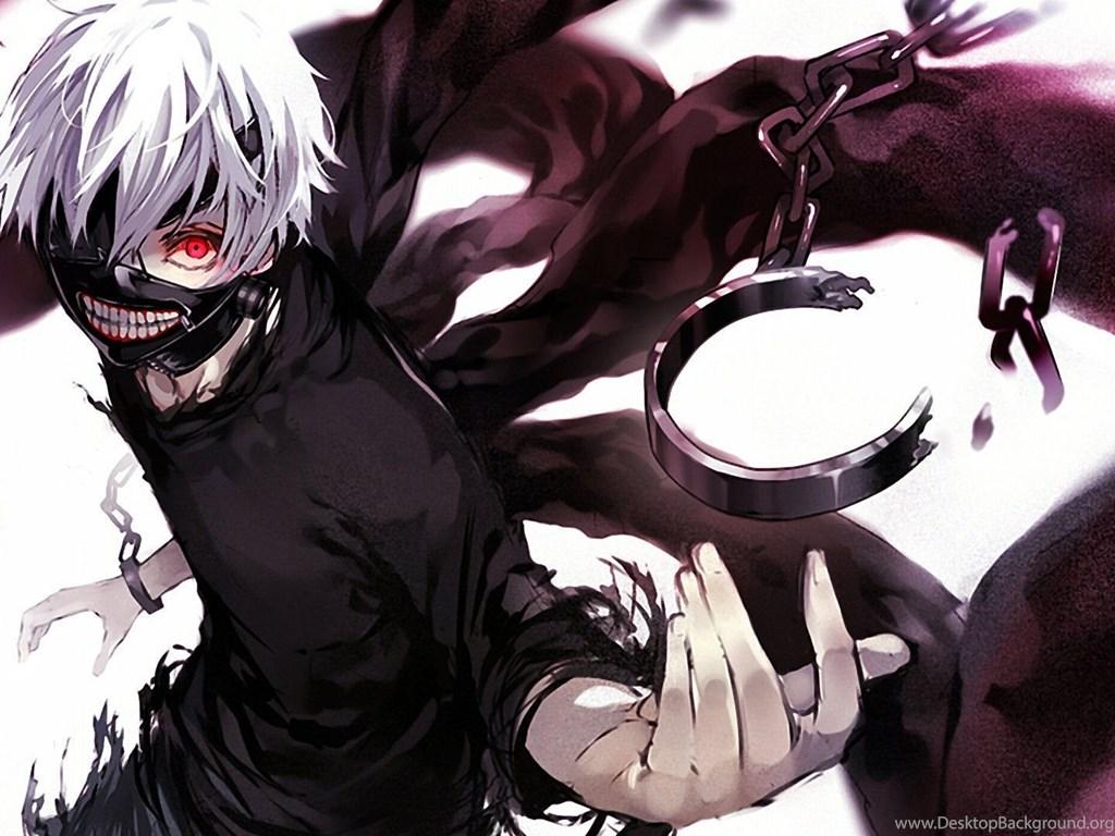 1024x768 Anime Tokyo Ghoul Horror Dark Terror Short Hair Wallpaper. Desktop Background