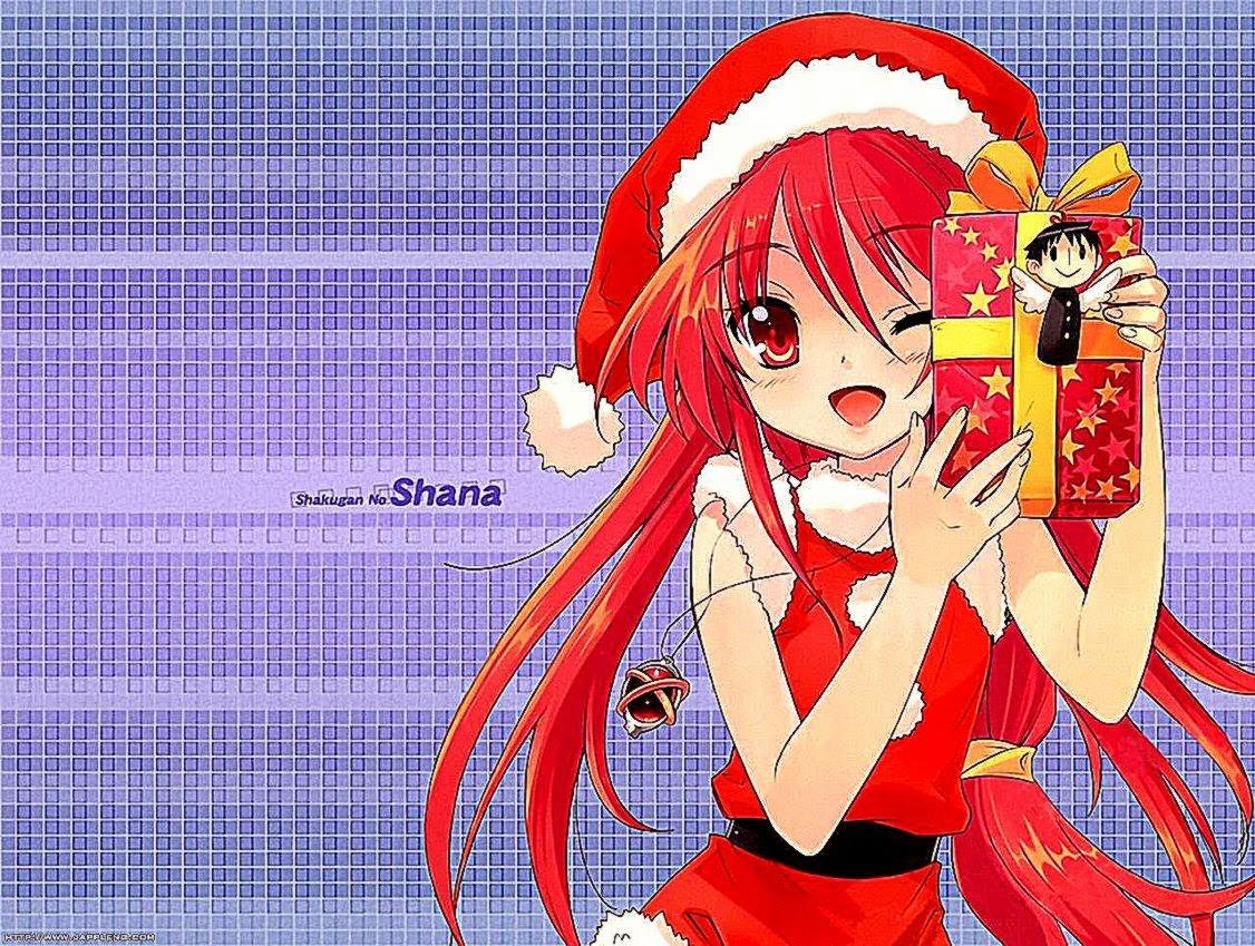 1126x849 11++ Cute Anime Girl Wallpaper Christmas