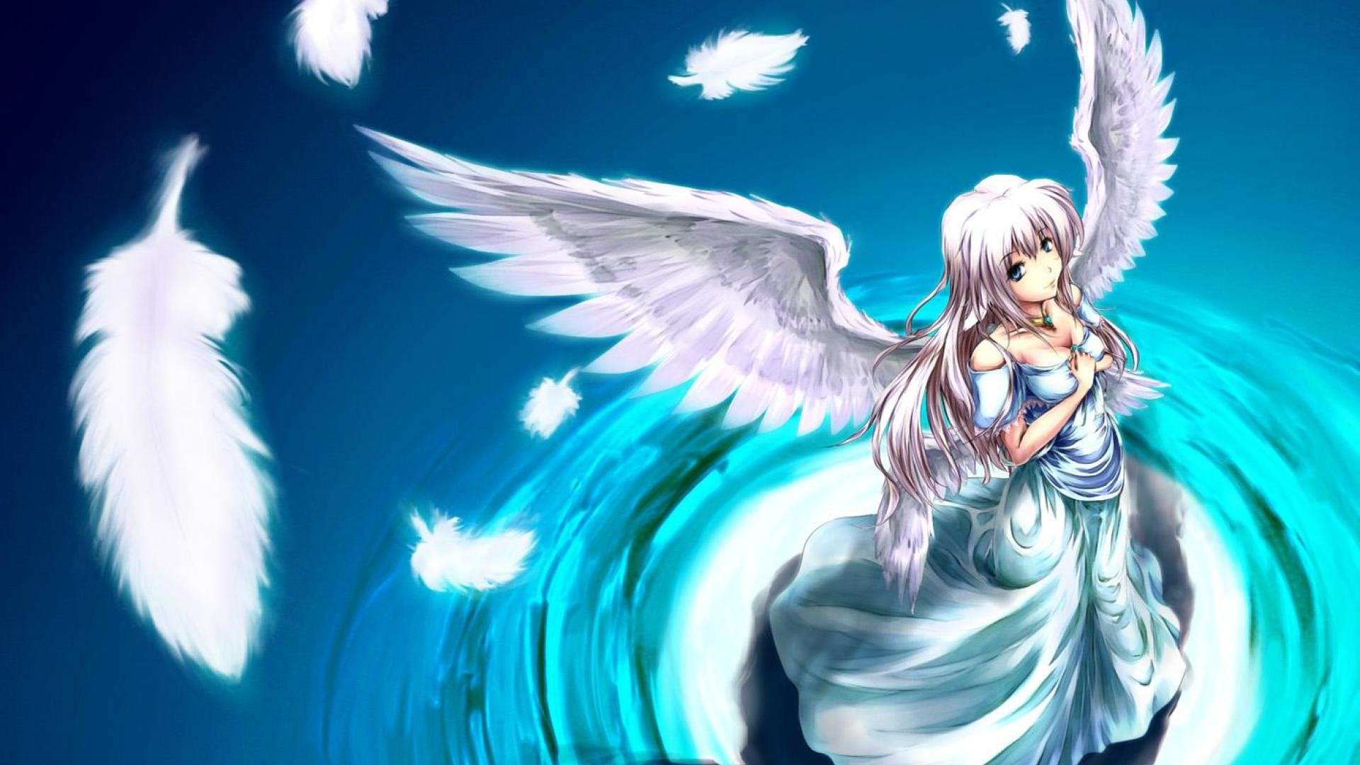 Cute Anime Girl Angel Wallpapers Top Free Cute Anime Girl Angel Backgrounds Wallpaperaccess