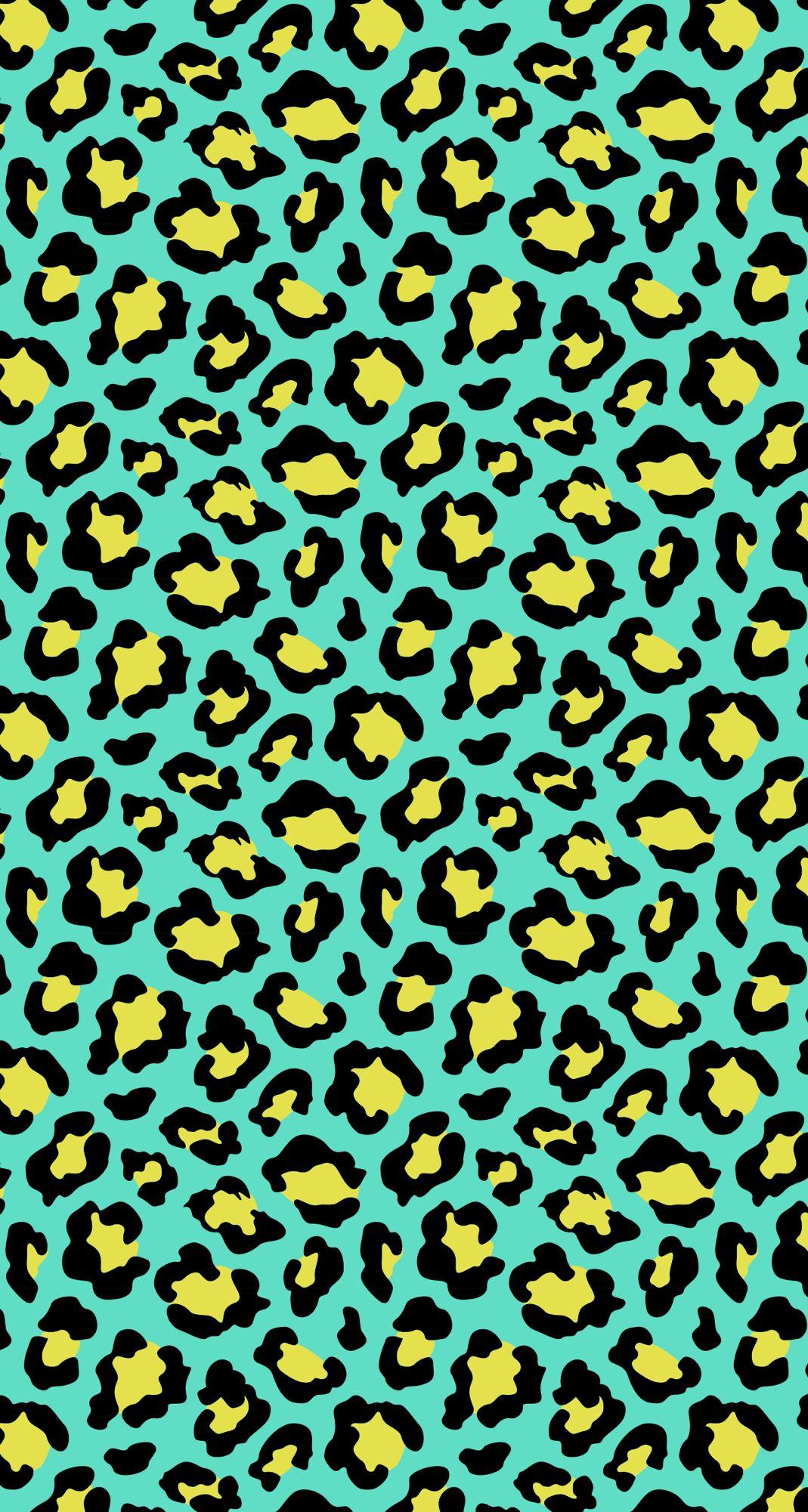 1069x2001 Neon Zebra Print Wallpaper