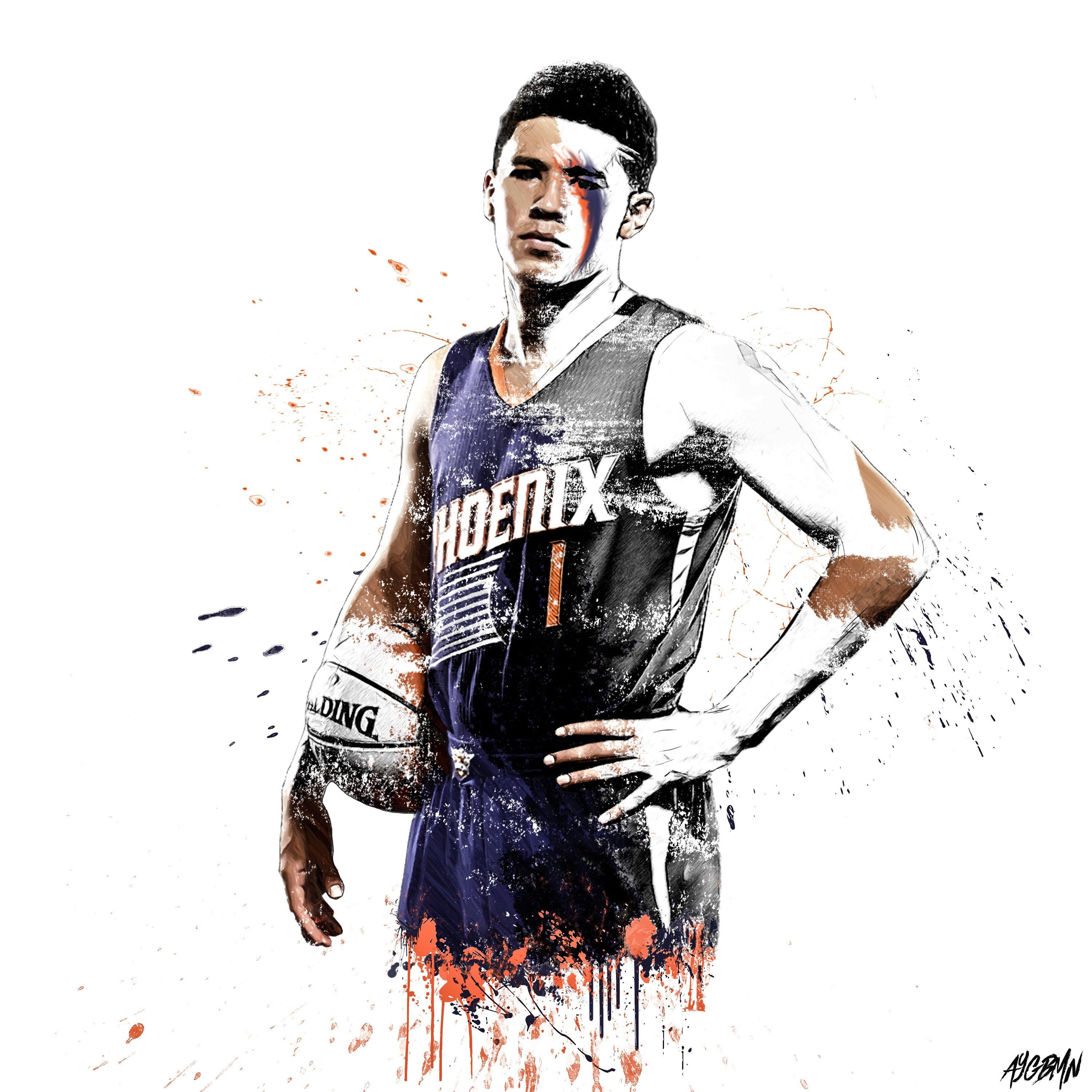 3000x3000 Devin Booker Wallpaper HD