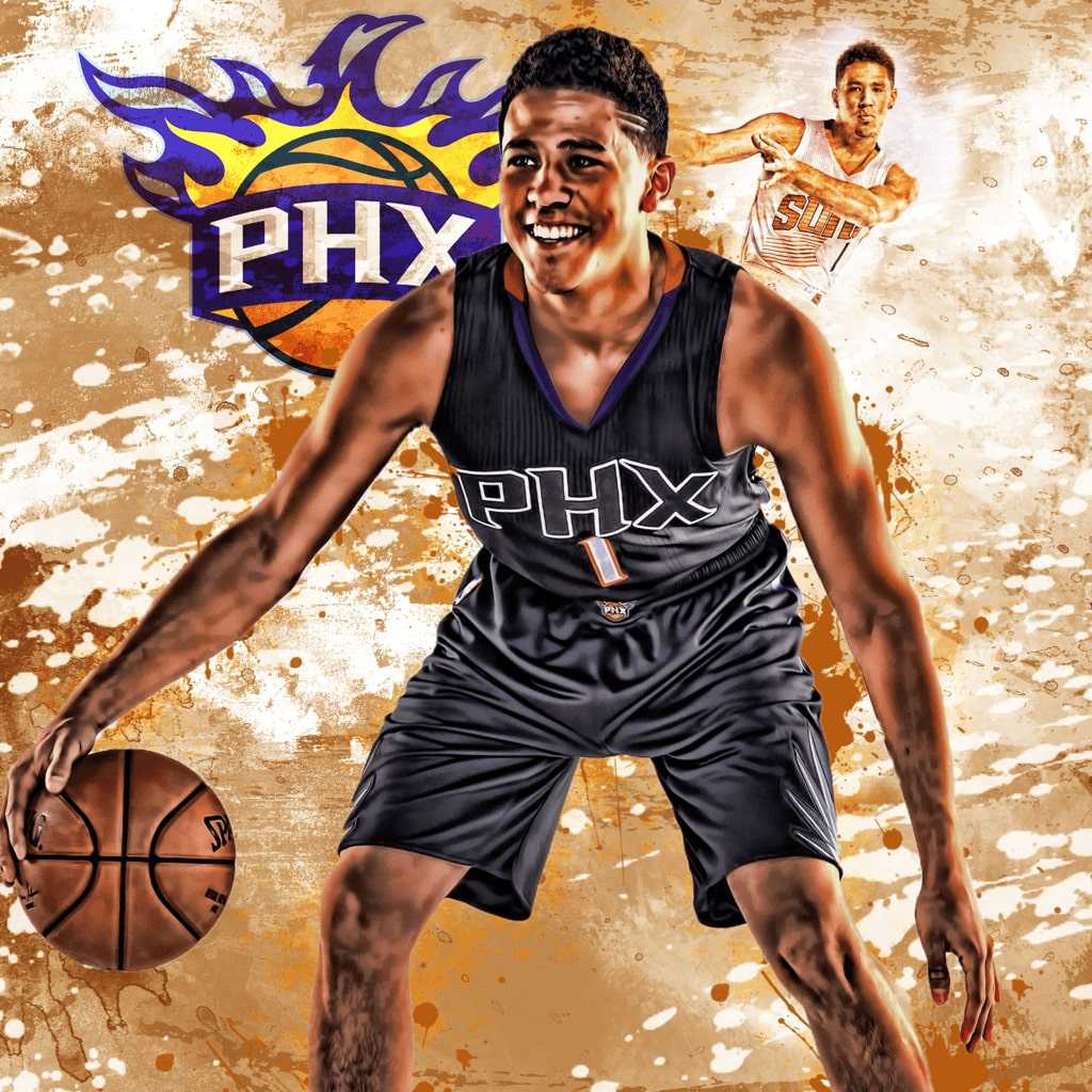 1024x1024 Devin Booker Wallpaper Free HD Wallpaper