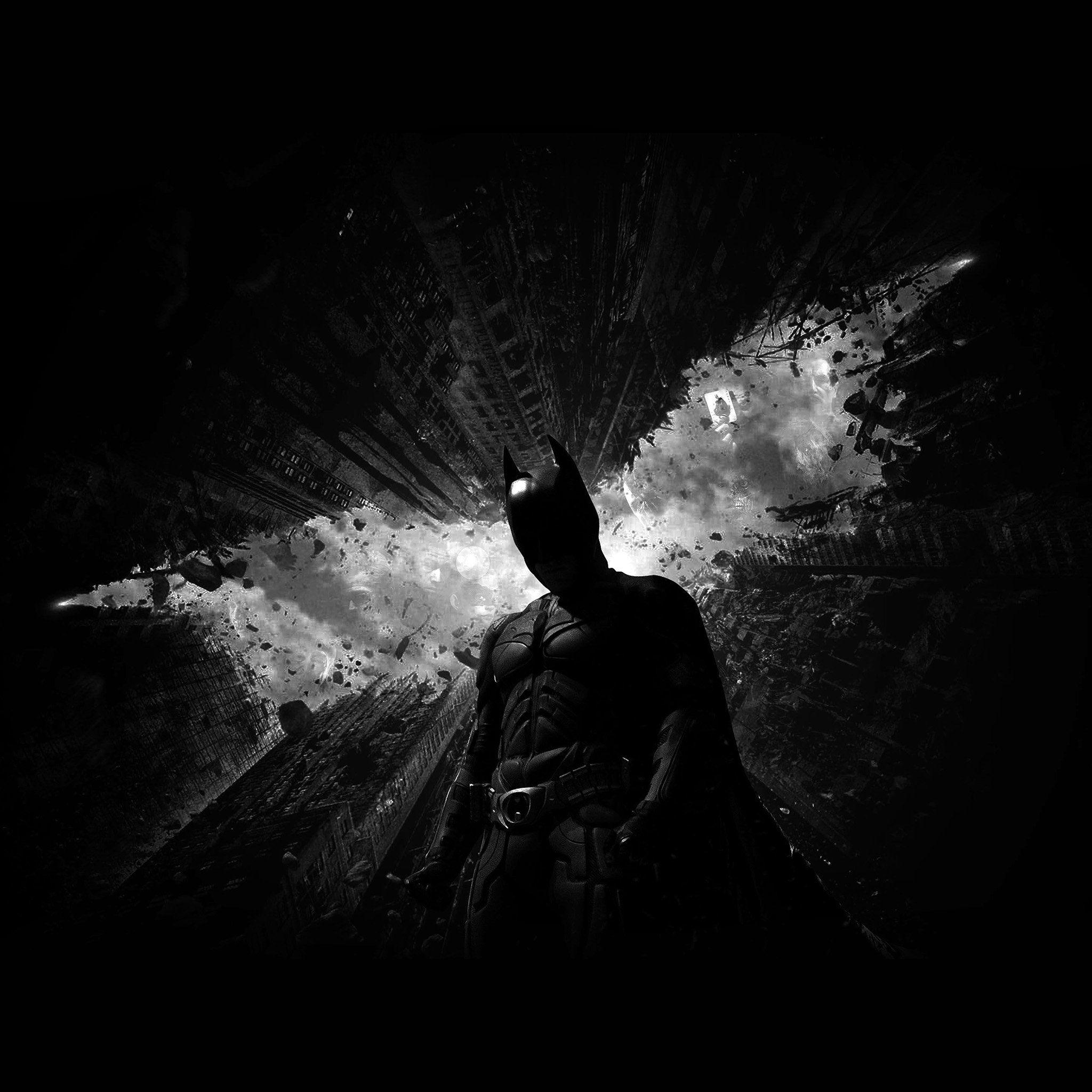 2048x2048 Batman Dark Bw Hero Art IPad Wallpaper Download. IPhone Wallpaper, IPad Wallpaper One Stop D. Batman Wallpaper, Batman Wallpaper Iphone, Batman Comic Wallpaper