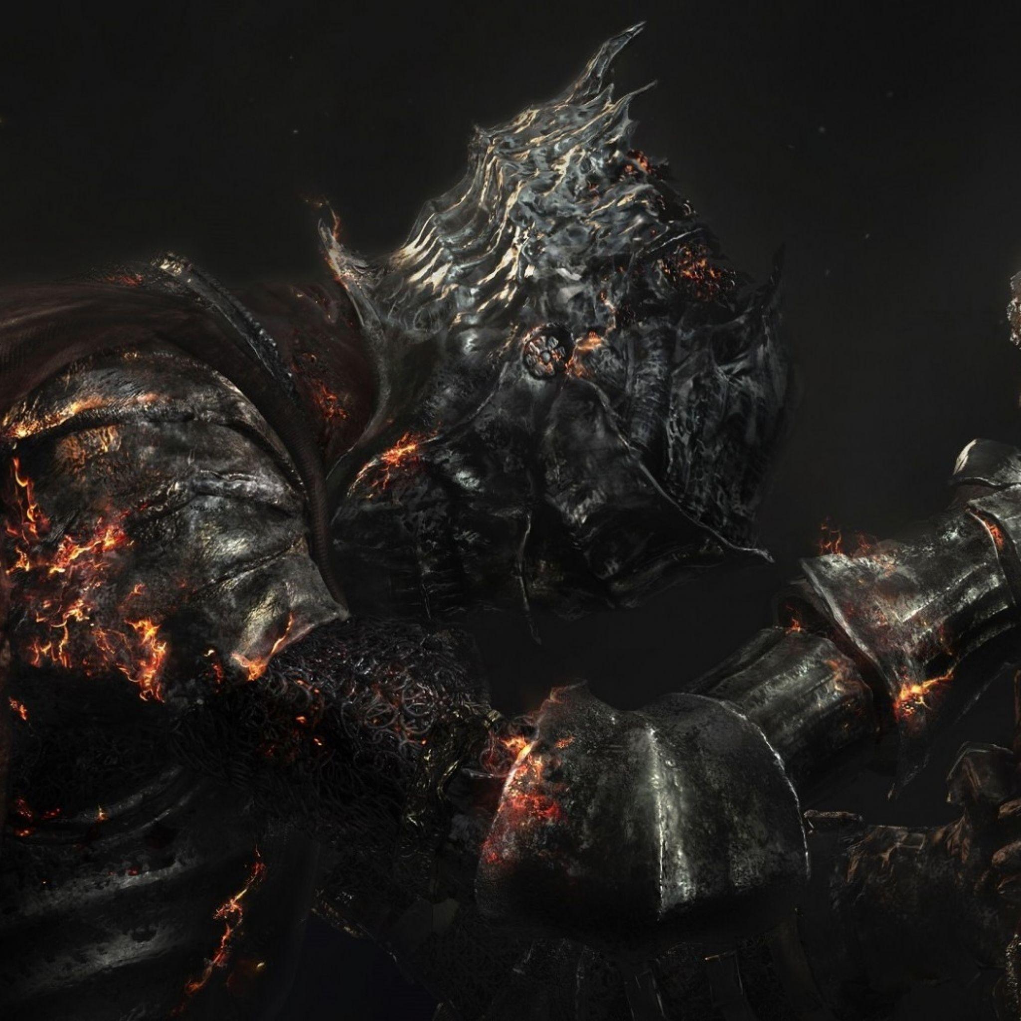 2048x2048 Dark Souls III Wallpaper