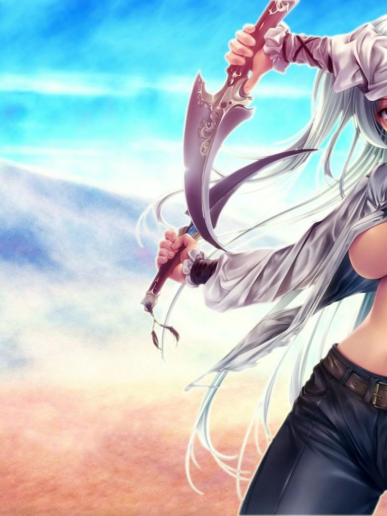 768x1024 iPad Wallpaper Anime HD
