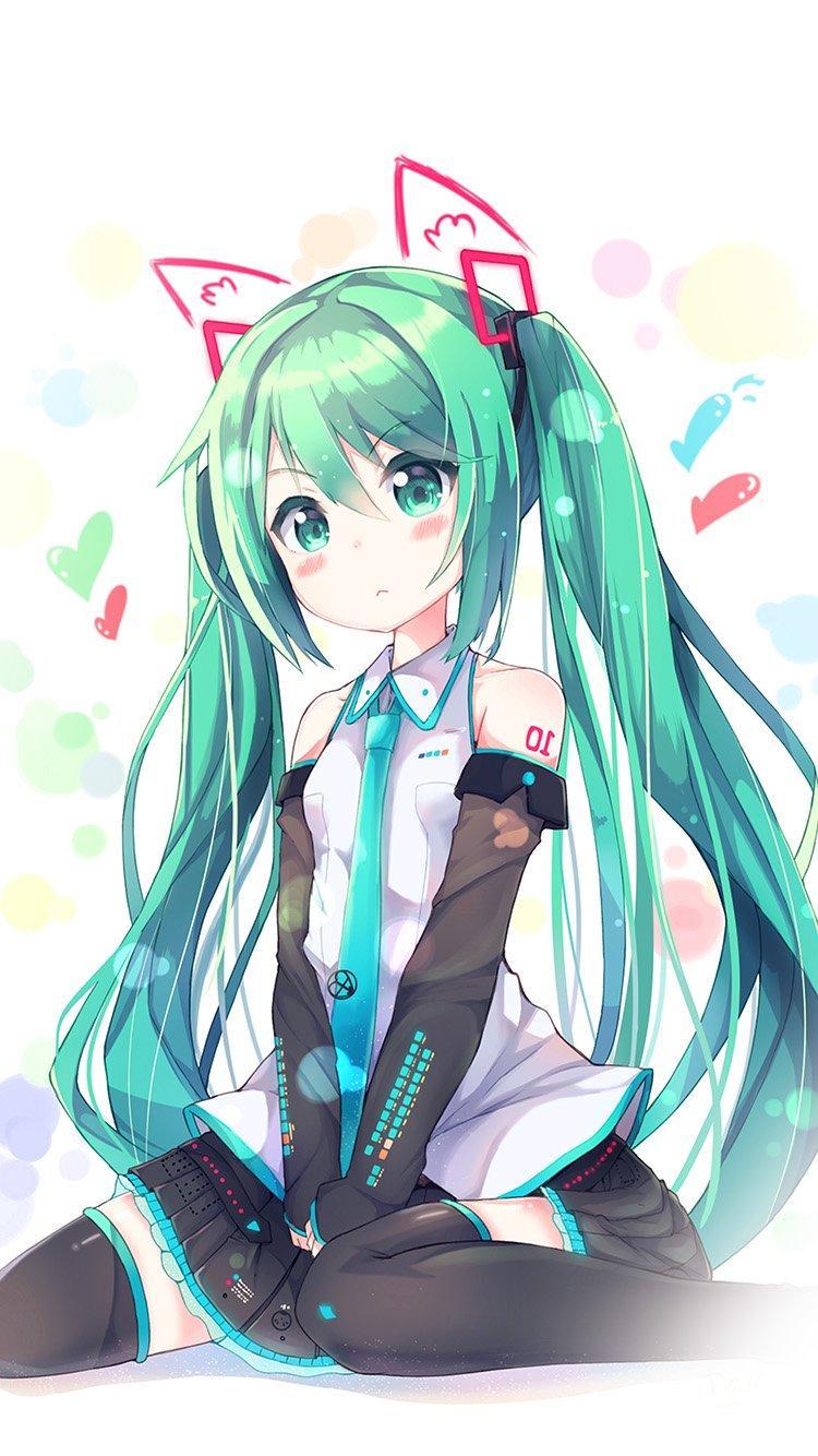 750x1334 Anime Girl iPhone Wallpaper