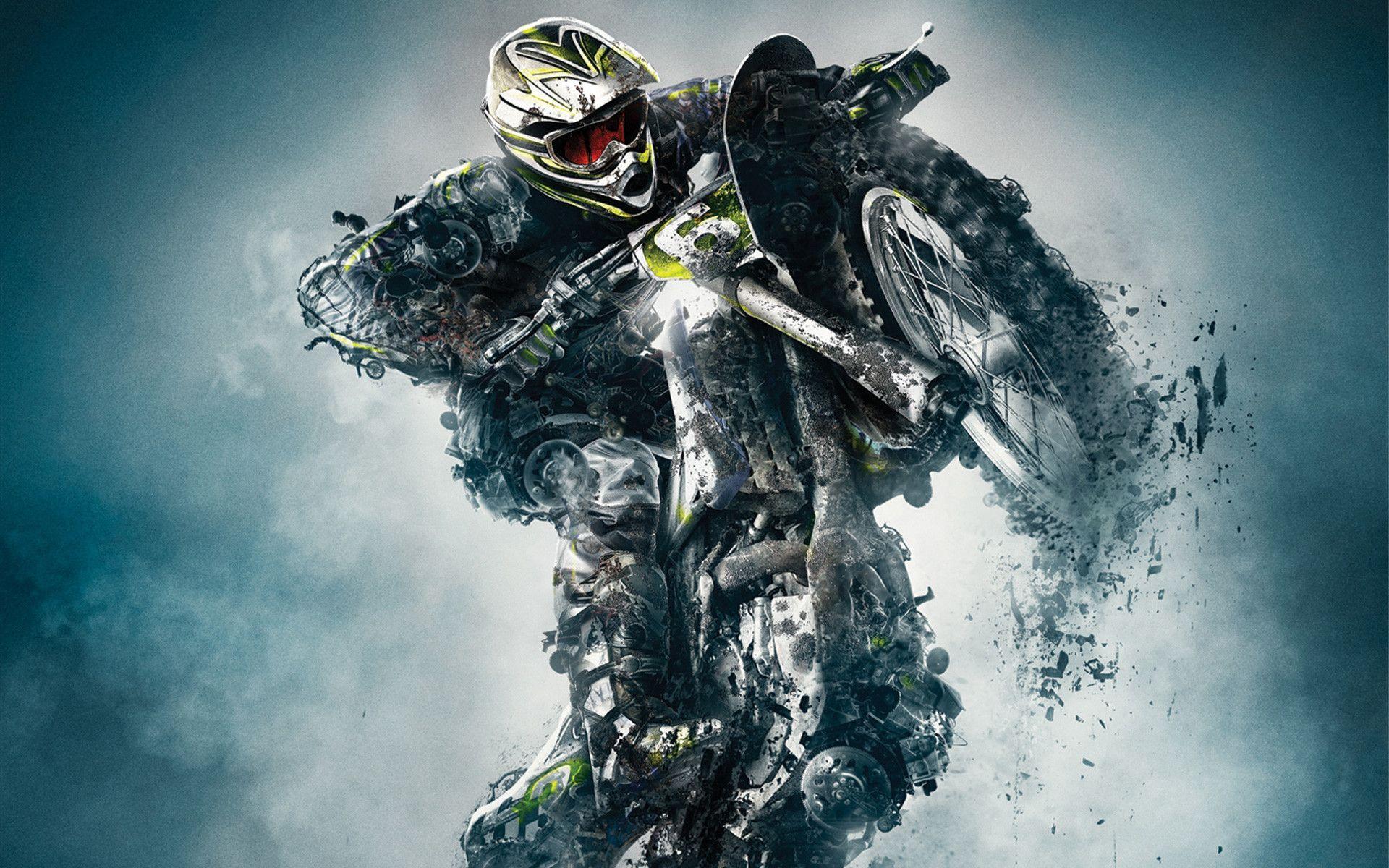 kawasaki dirt bike monster energy wallpaper