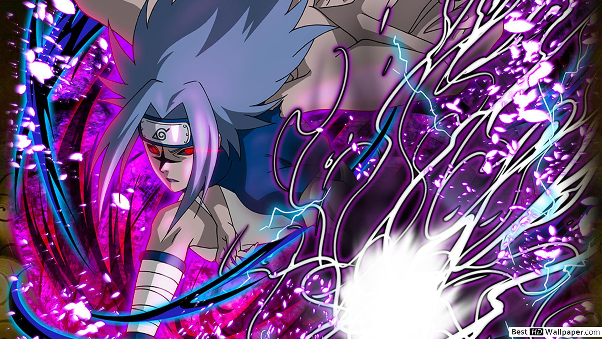 1920x1080 Sasuke Uchiha Curse Mark from Naruto Shippuden for Desktop HD wallpaper download