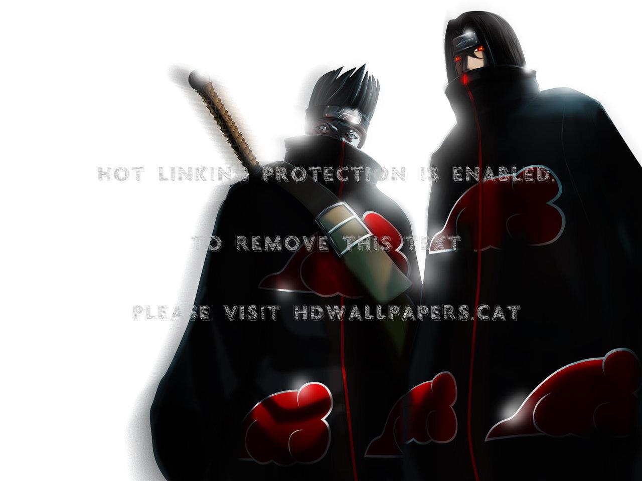 1280x960 itachi and kisame itachie best friend anime